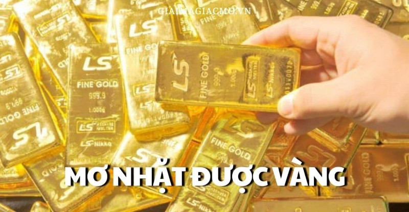 nằm mơ thấy nhặt được vàng gi88