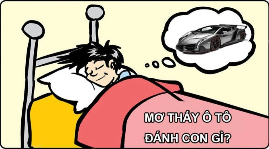 mơ thấy ô tô đánh con gì (gi88)