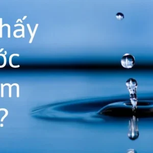 Điềm báo khi thấy nước? Nước là số mấy