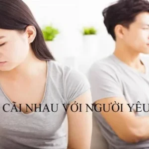 Các con số liên quan đến giấc mơ cãi nhau với người yêu