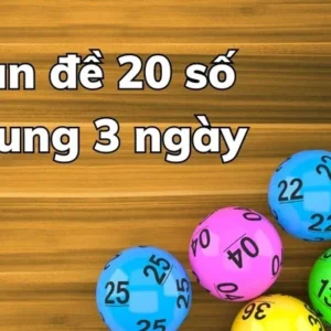 Dàn đặc biệt 20 số nuôi khung 3 ngày là gì?
