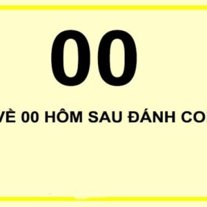 De ve 00 hom sau danh con gi? Thống kê về các con số