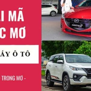 Mơ thấy xe ô tô đánh con gì cực chuẩn? 8 ý nghĩa về giấc mơ
