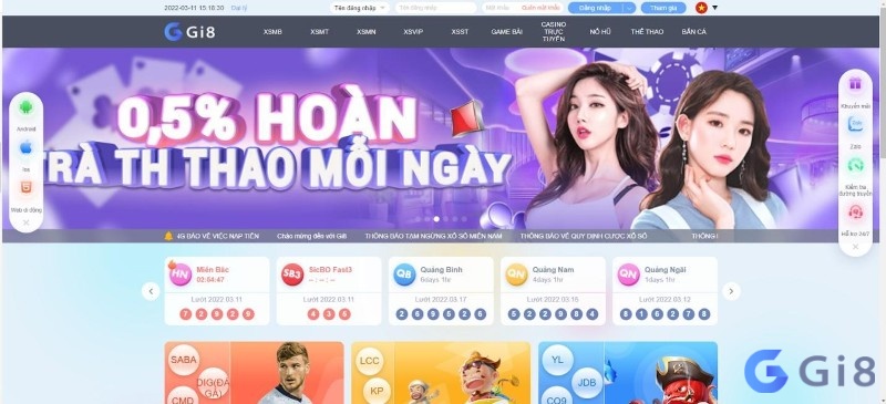 Giao diện Gi88 trong đó có mục dự đoán đài miền Trung Giao diện Gi88 trong đó có mục dự đoán đài miền Trung