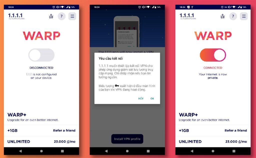 Hướng dẫn dùng VPN truy cập Gi8 khi bị chặn đơn giản nhất