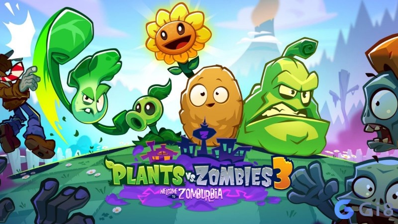Plants vs. Zombies là game bắn zombie vui nhộn