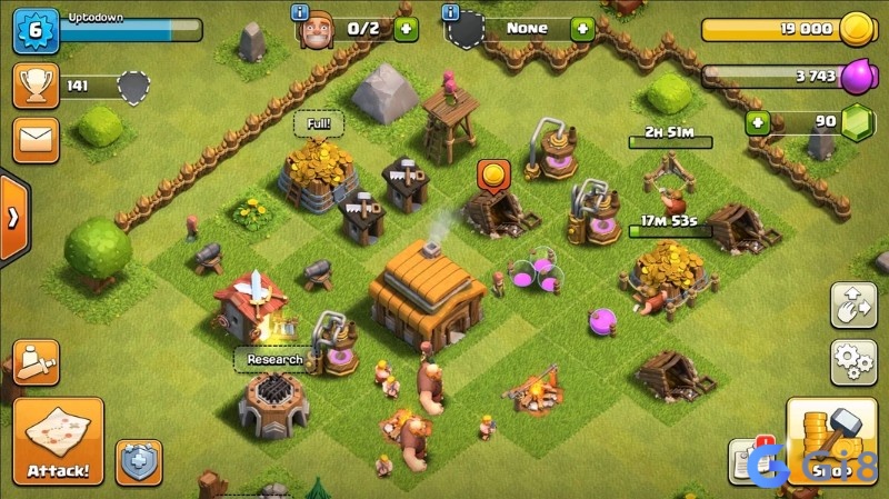 Clash of Clans đề cao kỹ năng dùng binh lính Clash of Clans đề cao kỹ năng dùng binh lính