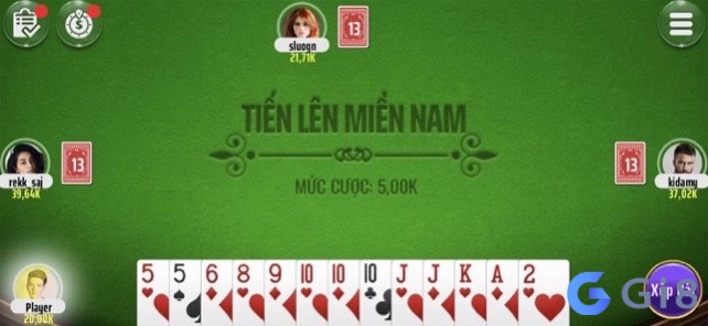 Người chơi tiến lên cần kết hợp may mắn và chiến thuật để giành chiến thắng trong những ván bài ngắn từ 10–20 phút