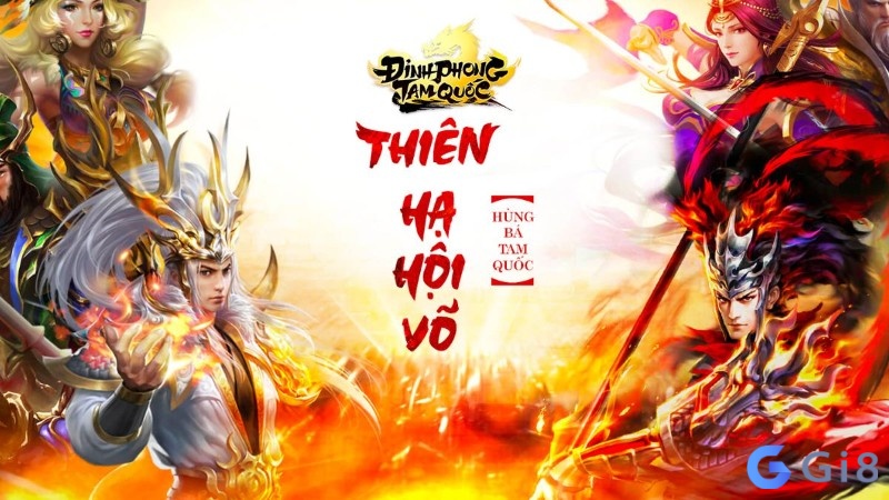 Đỉnh Phong Tam Quốc trải nghiệm chiến thuật mưu trí, nhập vai sống động cùng ba thế lực Ngụy, Thục, Ngô Đỉnh Phong Tam Quốc trải nghiệm chiến thuật mưu trí, nhập vai sống động cùng ba thế lực Ngụy, Thục, Ngô