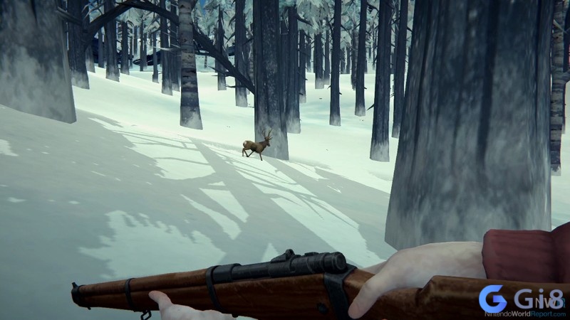 The Long Dark sử dụng phong cách đồ họa giống như tranh vẽ tay với gam màu lạnh