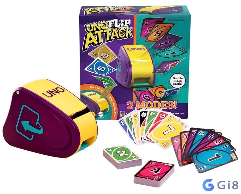 Các phiên bản như Uno Attack, Uno Flip và Uno Spin tạo điểm nhấn mới mẻ, tăng thêm phần bất ngờ và hấp dẫn cho trò chơi cổ điển Các phiên bản như Uno Attack, Uno Flip và Uno Spin tạo điểm nhấn mới mẻ, tăng thêm phần bất ngờ và hấp dẫn cho trò chơi cổ điển