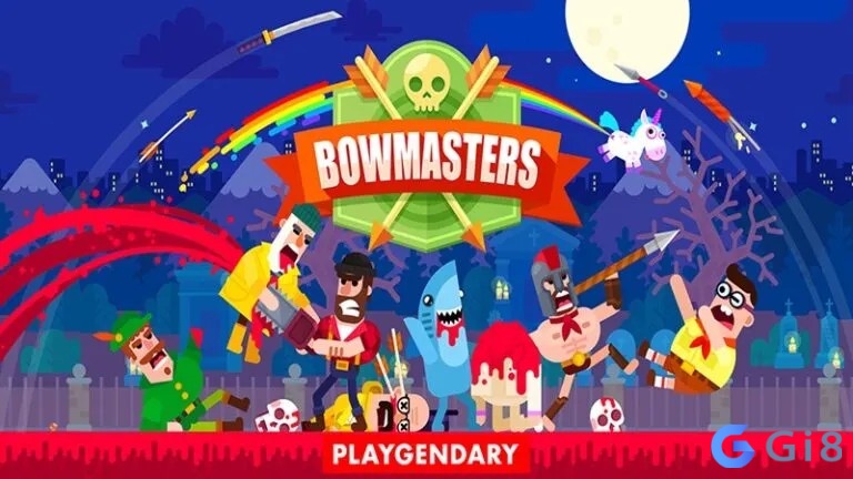  Bowmasters mang đến phong cách hoạt hình độc đáo, vui nhộn và sáng tạo