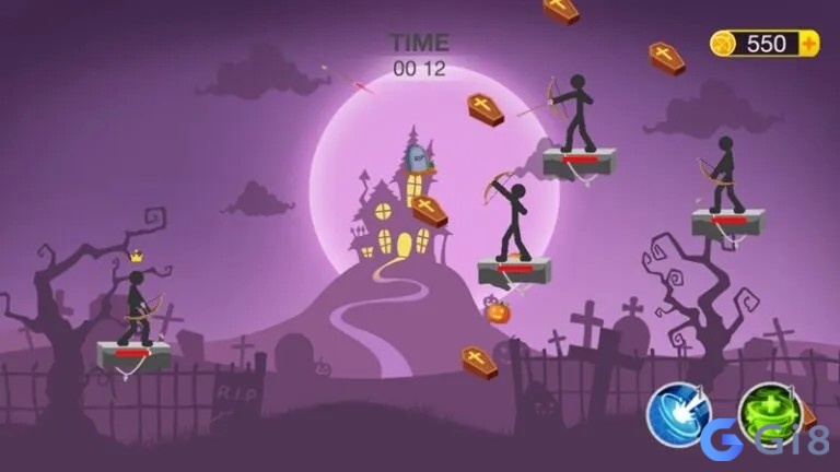  Mr Bow – stickman bắn cung đối kháng, đơn giản mà gay cấn