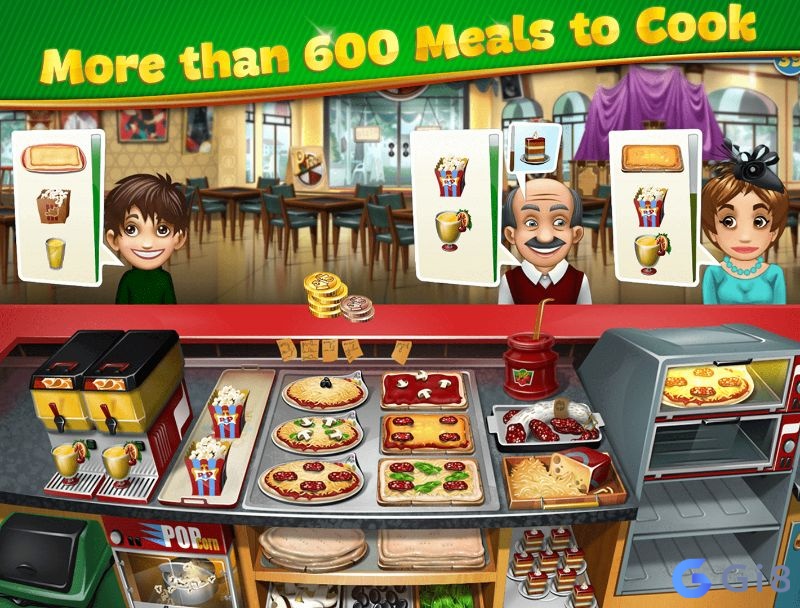 Chạy bàn siêu tốc độ trong Cooking Fever gây nghiện Chạy bàn siêu tốc độ trong Cooking Fever gây nghiện