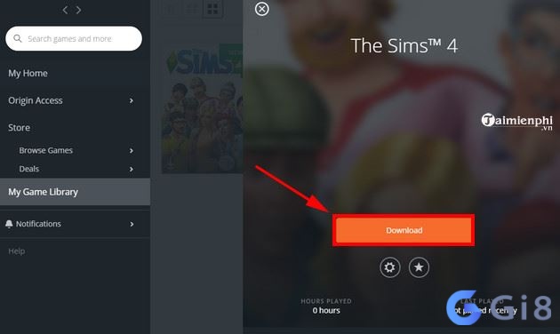 Với cách tải the sims 4 miễn phí thực hiện khá đơn giản thông qua tài khoản cá nhân trên Google hoặc Facebook