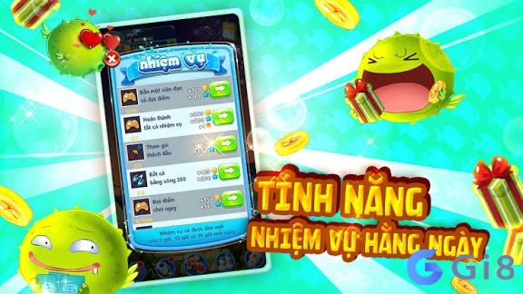 Hoàn thành các nhiệm vụ để anh em cược thủ đem về những phần thưởng giá trị nhất