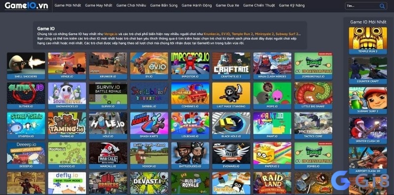 Các game IO gây nghiện nhất 2025 – Chơi một lần là mê