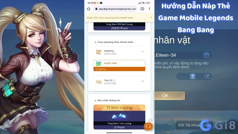 Người chơi Mobile Legends có thể tận dụng thẻ Garena, Zing, Gate để nạp kim cương nhanh chóng qua Codashop tiện lợi Người chơi Mobile Legends có thể tận dụng thẻ Garena, Zing, Gate để nạp kim cương nhanh chóng qua Codashop tiện lợi