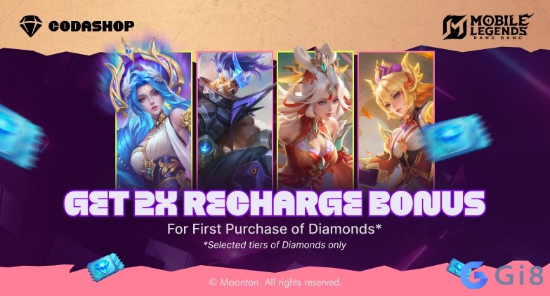 Codashop là đối tác nạp kim cương chính thức của Mobile Legends, hỗ trợ nhiều ví điện tử và thường xuyên có khuyến mãi hấp dẫn Codashop là đối tác nạp kim cương chính thức của Mobile Legends, hỗ trợ nhiều ví điện tử và thường xuyên có khuyến mãi hấp dẫn