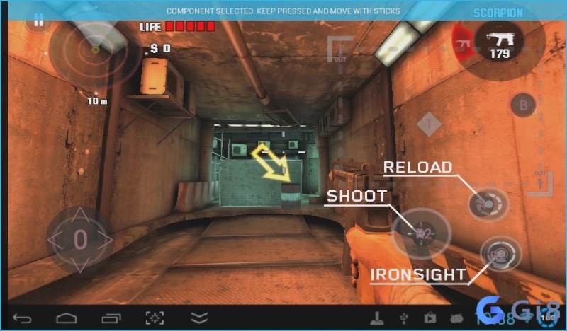 Ứng dụng keymapper giúp biến mọi game cảm ứng thành game hỗ trợ tay cầm Android.