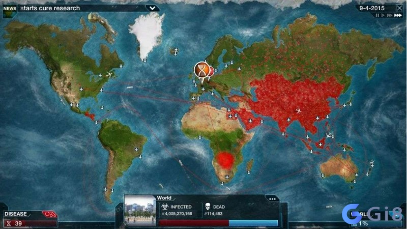 Trở thành mầm bệnh và chinh phục thế giới trong Plague Inc. Trở thành mầm bệnh và chinh phục thế giới trong Plague Inc.