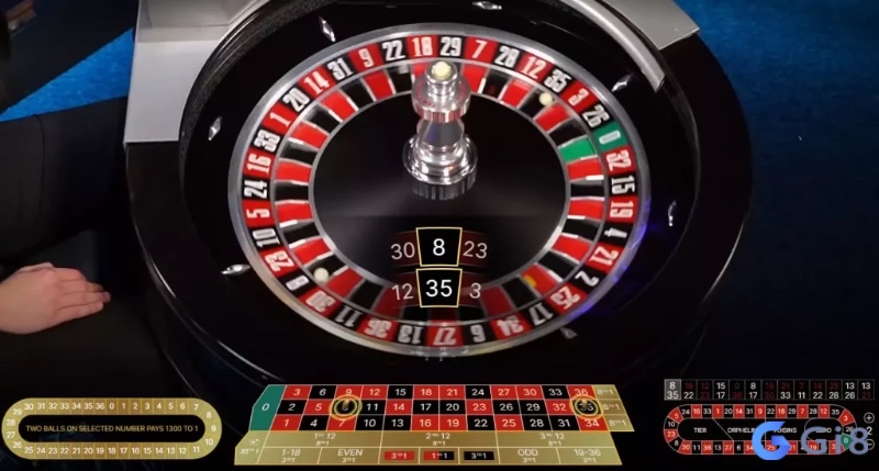 Người chơi đặt cược và hai quả bóng được thả đồng thời, sau đó kết quả được xác định dựa trên vị trí dừng cuối cùng của cả hai bóng