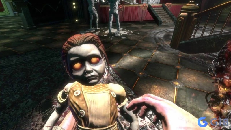 M&agrave;n h&igrave;nh lựa chọn đạo đức li&ecirc;n quan đến Little Sister với hai phương &aacute;n r&otilde; r&agrave;ng