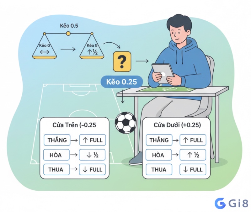 Người chơi cá cược bóng đá nghiên cứu cách đọc và phân tích kèo 0.25 là gì cho trận đấu Người chơi cá cược bóng đá nghiên cứu cách đọc và phân tích kèo 0.25 là gì cho trận đấu