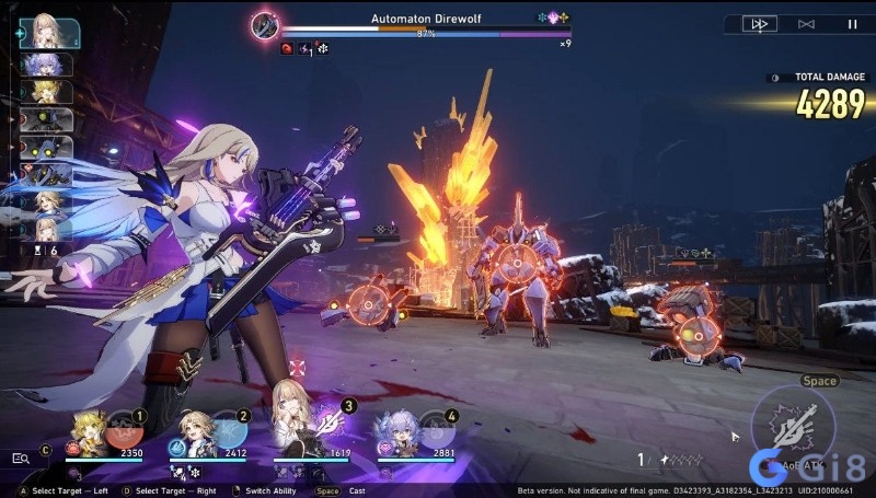 Hoạt động kiểu roguelite với lựa chọn buff, tạo cảm giác mỗi lượt chơi là một trải nghiệm khác