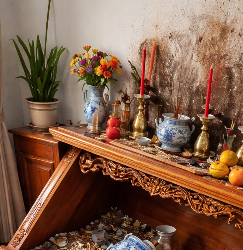 Mơ thấy bàn thờ bị đổ có xui không? Luận giải ý nghĩa và số đề