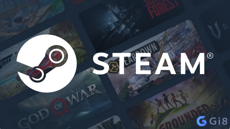 Giao diện Steam trên máy tính với cửa hàng game và thư viện cá nhân hiển thị rõ ràng