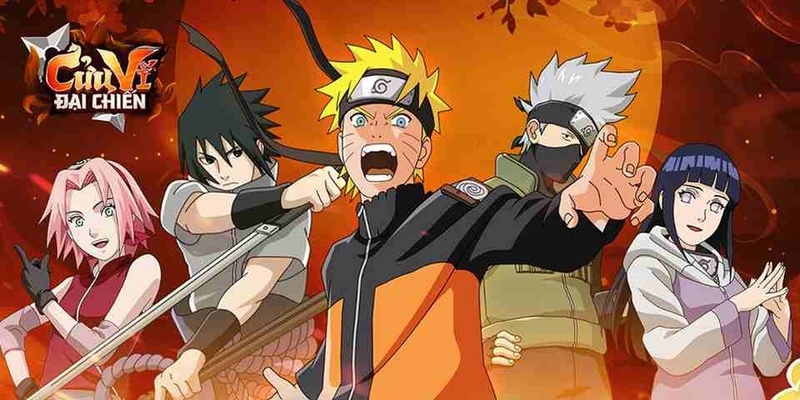 Game cửu vĩ mobile – Hóa thân nhẫn giả, đại chiến đỉnh cao