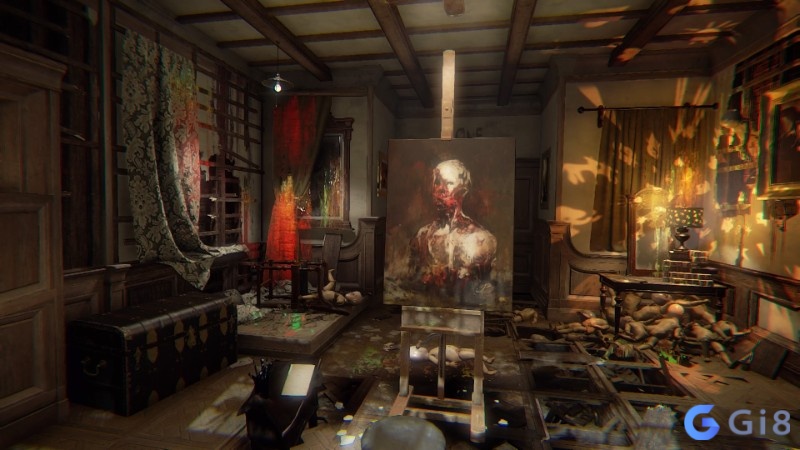 Giải đố và thu thập manh mối trong Layers of Fear