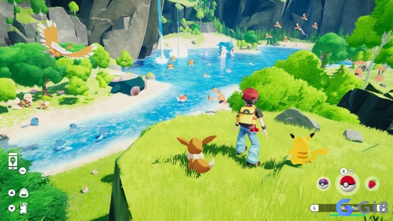 Game Pokémon Scarlet với Koraidon khám phá vùng Paldea