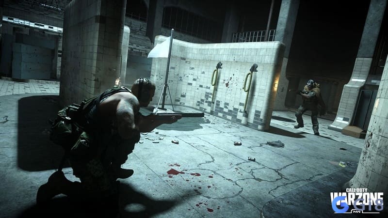 Hộp tiếp tế, giáp và vật phẩm hỗ trợ nằm trong khu vực chiến đấu của game FPS