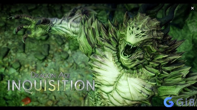 Nhân vật đứng trước Breach trong Dragon age: inquisition với bầu trời rạn nứt