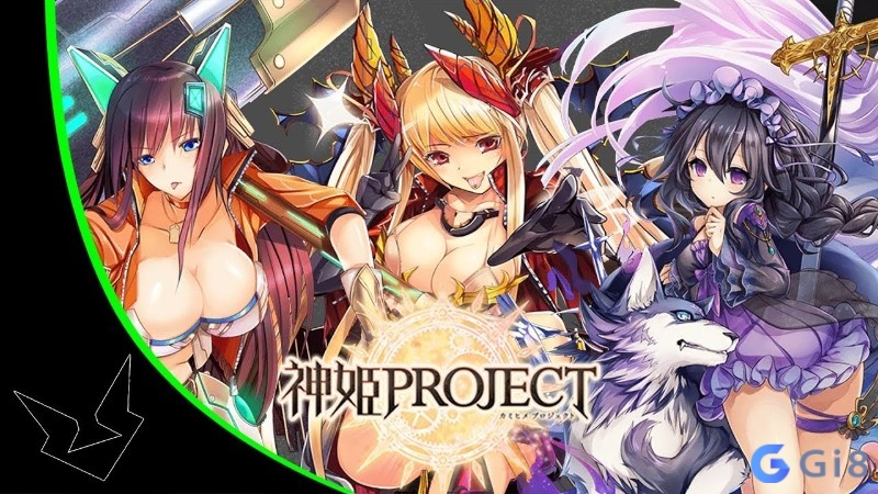 Kamihime Project game nhập vai theo lượt có yếu tố gacha và nhân vật anime trưởng thành