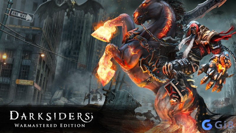 Darksiders: Warmastered Edition là game chặt chém hậu tận thế có combat nặng tay và cuốn