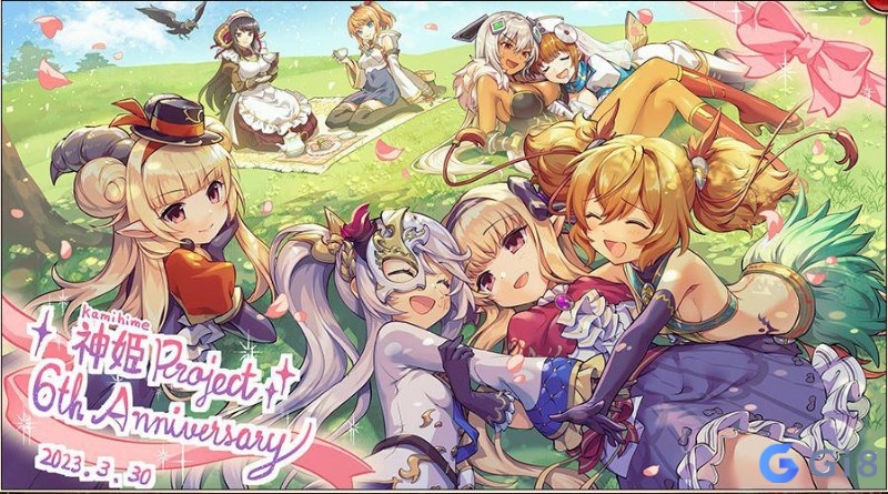Kamihime Project kết hợp nhập vai, gacha và chiến đấu theo lượt khá cuốn