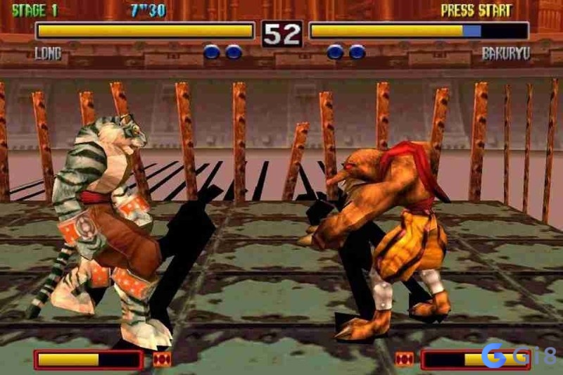 Đồ họa Bloody Roar 2 trên PC