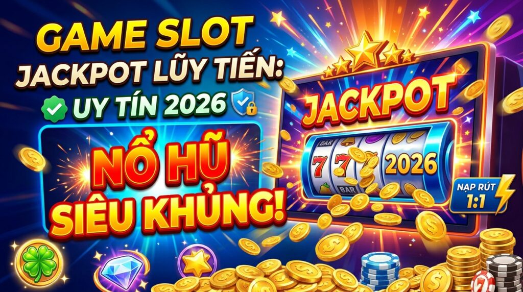 Game Slot Jackpot Lũy Tiến: Nổ Hũ Siêu Khủng, Uy Tín 2026