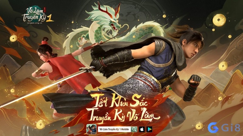 Võ Lâm Truyền Kỳ 1 Mobile là game kiếm hiệp cày cuốc quen thuộc, nhiều hoạt động cộng đồng