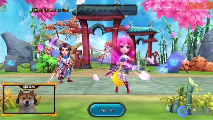 Đồ họa chibi 3D trong đại chúa tể game mobile tái hiện Đại Thiên Thế Giới bằng hiệu ứng linh lực nổi bật