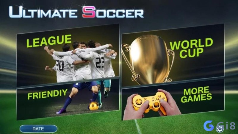 Ultimate Soccer kết hợp thi đấu và xây dựng đội bóng trong một trải nghiệm dễ tiếp cận