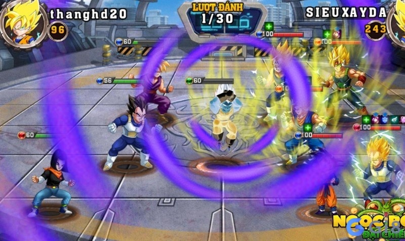 Game mobile Ngọc Rồng Đại Chiến: Game dàn trận hot một thời